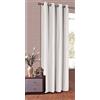 Gardinenbox Tenda con passanti, in micro raso, traslucido, tinta unita opaca, pietra, altezza x larghezza 245 x 140 cm