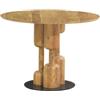 Home ESPRIT Tavolo da Pranzo Home ESPRIT Metallo Acacia 106 x 106 x 76 cm
