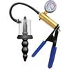 AMAZBEE Plug dilatatore anale a vuoto con manometro - Plug anale a spirale con pompa di aspirazione per l'allenamento e l'espansione - 3 varianti disponibili (A,1)