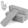 LOBVABA 6 Pezzi Pietra Pomice Detergente Wc，Pulizia Pietra Detergente，Pumice Stone，Pietra di Pulizia，Pietra Pomice Spazzole，Bastone Pomice Pulitore per Servizi Igienici,Bagno,Cucina,Cura dei Piedi