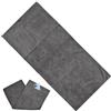 Daelesr Asciugamano Palestra Uomo Donna, 100x40cm, Telo Mare Microfibra con Tasca Cerniera, Asciugamano Viaggio Leggero, Asciugamani Bagno Grandi, Asciugamano Sportivo Campeggio Fitness, Asciugatura Rapida