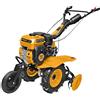 Ingco Gc6101 Motocoltivatore A Scoppio A Motozappa Benzina 6,5 Hp 4,8 Kw 4 Tempi Con Ruota