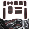 YEE PIN 2024 Compatibile con BMW Serie 1 F40 2019-2024 Tappetini in gomma compatibili con serie 1 F40 2024 cambio automatico tappetini antiscivolo per console centrale, scatola di immagazzinaggio