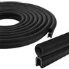 Lefunom Guarnizione per porta auto, 3 m, universale, in gomma, per protezione dei bordi, colore nero, per auto, barche, camper e roulotte (guarnizione superiore)
