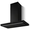 Elica ELEMENT @ BL MAT/A/90 - PRF0194415 Cappa a Parete 90 cm Finitura Nero effetto soft touch e vetro nero Wi-Fi