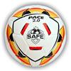 Safe Sport Gear Pace 2.0 - Pallone da calcio professionale, guscio esterno in TPU, texture aerodinamica, sensazione e rimbalzo professionali, taglia 5, per tutte le stagioni