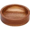 MAYJOYDIY Vassoio da portata rotondo in legno di acacia, 10 cm, decorativo, piccolo tagliere per salumi, vassoi in legno massello, per biscotti, dessert, feste, cibo, cucina, vassoio per formaggi