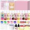 Vezerd, kit per la creazione di lucidalabbra per le labbra, per ragazze, fai da te, per adulti, kit di trucco divertente, regalo per donne