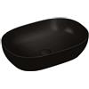 Vitra Lavabo da appoggio nero matto Vitra sanitari 60 cm 5995B483-0016