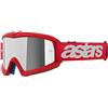 ALPINESTARS Maschera Ragazzo VISION YOUTH BLAZE Rosso Argento ALPINESTARS