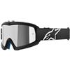 ALPINESTARS Maschera Ragazzo VISION YOUTH CORP Nero Argento ALPINESTARS