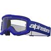 ALPINESTARS Maschera VISION 3 WORDMARK Blu Trasparente ALPINESTARS