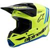 ALPINESTARS Casco Bambino SM3 YOUTH RADIUM Blu Giallo ALPINESTARS