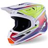 ALPINESTARS Casco S-M7 FUSE Giallo Fluo Viola ALPINESTARS