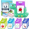 Dokkita 510 Carte Educative Parlanti Italiano per Bambini, Carte FlashCards Parlanti Italiano, Giocattoli Montessori Educativi per Bambini da 1 a 6 Anni con 3 modalità Lingua - Italiana/Inglese/Bilingue