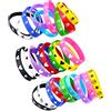 Integrity.1 Braccialetto in Gomma, 30 Pezzi Braccialetto in Silicone alla Moda, Cinturino in Gomma per Adulti, Braccialetti di Motivazione, per Festa di Compleanno, Festa Notturna, Corsa Notturna, Sport