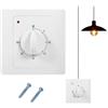 Telituny 30 Minuti Timer Interruttore, Interruttore Conto Alla Rovescia, AC220V 10A Digitale 30 Minuti Timer da Incasso A Parete Timer Meccanico Per Spegnimento Ventola Bagno Luce Ventola di Scarico