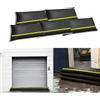 Stubotar 2PCS Barriera contro gli allagamenti, si attiva con l'acqua Con nastro riflettente 20x90CM