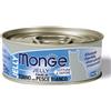 Monge Jelly Adult cottura al vapore 80 gr - Filetti di Tonno del Pacifico e Pesce Bianco - Confezione da 24 pezzi - Cibo umido per gatti - 1° ORDINE? scegli lo sconto BZR5 / BZR20 + 200 punti fedeltà