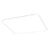 Eglo Pannello a LED Moradillo, lampada da soffitto piatta in metallo bianco e plastica, colore luce: bianco caldo/bianco neutro/bianco freddo, 60 x 60 cm