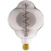 Eglo Lampadina XXL E27, dimmerabile, a spirale, stile rétro, molto grande, in vetro fumé, 4 W, 110 lumen, luce bianca calda, 2000 K, lunghezza 20 cm