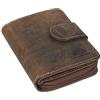 Greenburry 1792-25 Vintage Portafoglio in pelle | Realizzato a mano