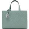 Armani Exchange Borsa A Mano 942647CC793 Verde Chiaro