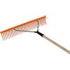 Siena Garden Rastrello per prato KS con 32 denti curvi, 64 cm