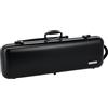 GEWA custodia per violino AIR 2.1 - Made in Germany - nero opaco - scocca in termoplastica - serratura a combinazione - tasca per accessori+spartiti - spallacci - con maniglia laterale