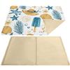 Farm Company Tappetino Refrigerante per Animali - 50x65cm, On The Beach