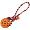 Gloria Pet AtomBall con corda - Rosso, S