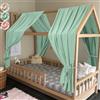 HOTUT Set di Decorazioni per Letto a Baldacchino, 130 * 320 CM, Set di 2 Baldacchini in Tessuto, Decorazione per La Cameretta Dei Bambini, per Lettino, Cameretta Dei Bambini, Verde