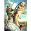 CEOVR Diamond Painting Kit Completo Pesce 5D Diamond Painting,Diamond Painting Adulto Pesce che Lotta,30x40 cm Pittura Diamante,Painting Diamond 5D per Decorazioni Casa