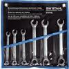 SW-Stahl 01415L Set di Chiavi per Tubi Freno, Esagonali in Cromo Vanadio | Kit professionale per tubazioni freno, design a esagono aperto per dadi raccordi, ideale per officina e manutenzione auto