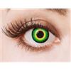 aricona Kontaktlinsen - Lenti a contatto verdi colorate senza prescrizione medica - Lenti a contatto colorate per carnevale, costume, cosplay, 2 pz.