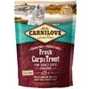 CARNILOVE Adult sterilised fresh carpa e trota 400 g