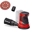 Einhell Levigatrice rotorbitale Einhell TE-RS 18 Li - Solo senza batteria e carica