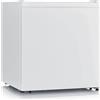 Wzyfv Mini frigo capienza 45 litri, compressore, molto silenzioso, congelatore da 6 litri, classe E, portabottiglie da 2 litri, porta reversibile [Classe di efficienza energetica E]