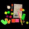 PLAYLEARN Set Giochi Luminosi con Torcia UV - 18 Pezzi