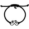 Aloha Bracciale Regolabile Donna In Acciaio Con Quadrifoglio Portafortuna Oro Rosato E Cristalli – Gioiello Significativo Per Amore E Fortuna - 2