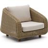 La Forma Poltrona Meria in rattan sintetico e gambe in legno massiccio di acacia 100% FSC
