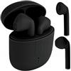 FOREVER Setty Cuffie senza fili Bluetooth 5.0 TWS Wireless Earphone Auricolari Auricolari Stereo Ricarica Wireless e Custodia di Ricarica Portatile per Android, iPhone, Samsung, Huawei (Nero)