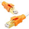MEIPEK Cat 8 Cavo Ethernet 5 Metri, 40Gbps 2000Mhz Schermato Cavo di Rete Alta Velocità Gigabit RJ45 26AWG S/FTP POE Lan Internet Lungo bianca per Router Modem