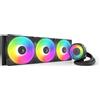 ARCTIC Liquid Freezer III Pro 420 A-RGB (nero) - Dissipatore AIO CPU, 3 x 140 mm Raffreddamento Liquido, Radiatore 38 mm, Pompa PWM, Fan VRM, AM5/AM4, Intel LGA1851/1700 Telaio Contatto - Bianco