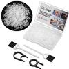 Litorange Silicone 500PCS 40A Clear Universal O-Ring Switch Dampeners Keycap Guarnizione di tenuta Rondella (meglio della gomma) per Cherry Keyboard e tasti meccanici
