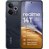 realme 14T Smartphone 5G,120Hz 6.67 AMOLED Display,IP69 NFC,Fotocamera AI da 50 MP,8GB+256GB Telefono,Dimensity 6300 5G,Batteria da 5260 mAh,Dual SIM Android 15,Senza Adattatore,Nero