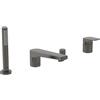 Ideal Standard La Dolce Vita rubinetto bordo vasca, miscelatore monocomando, BD671A5, La Dolce Vita magnetic grey [Rubinetteria Bagno > Rubinetteria Vasca]