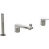 Ideal Standard La Dolce Vita rubinetto bordo vasca, miscelatore monocomando, BD671GN, La Dolce Vita silver storm [Rubinetteria Bagno > Rubinetteria Vasca]