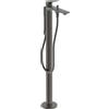 Ideal Standard La Dolce Vita rubinetto vasca a pavimento, miscelatore monocomando, BD673A5, La Dolce Vita magnetic grey [Rubinetteria Bagno > Rubinetteria Vasca]