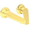 Ideal Standard La Dolce Vita rubinetto lavabo, installazione a parete, BD956A2, La Dolce Vita brushed gold [Rubinetteria Bagno > Rubinetteria Lavabo]